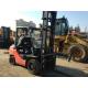supply good condition used TOYOTA 8F 3T forklift ,original 2Z engine