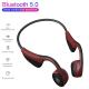 10m Bone Conduction Headphones Open Ear Bluetooth Sport Wireless Earbuds Built - In Mic