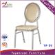 White Leather Stackable Chair at Factory Price (YA-86)