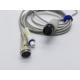 Biolight Cardiac Double Groove TPU 6 Pin CO2 Cable