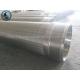 Stainless Steel 304 8-5/8 Diameter Small Wire Water Wire Screen Tube