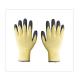 Warehouse Grey Rubber Palm Dipping 10 Gauge Thick Polyester Industrial Work Gloves