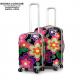 20'' 24'' 28'' 3-piece set ABS+PC film hard shell spinner wheeled luggage suitcase