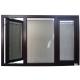 Bedroom Matching Picture Window with Magnetic Screen and Double Glazed Black Steel