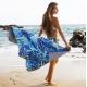 High Absorbency Soft Printed Microfiber Beach Towel for Beach Lovers and Hotels