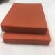 Custom low hardness red color silicone sponge foam rubber for heat pressing machine