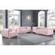 Law Price Modern design luxury living room villa hotel sofa furniture Shinny Velvet sofa set couch with tufted design