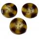 Resin Faux Horn Coat Buttons 20mm 4 Hole Apply For Women'S Coat Sweater