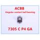 7305 C P4 GA     Angular Contact Ball Bearing