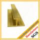 I shape floor tees brass extrusion profile brass floor / stair nosing / edging / trim