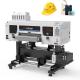 24 Inch Vanish Ink Printing Label Sticker Machine Led UV DTF Printer