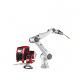 Hans E5 Cobot Arm 6 Axis With Welding Machine Torch And Robot Linear Rails System For Mig Mag