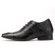 7 Cm Black Thick Heel Men'S Wedding Dress Black / Brown Shoes Mens Patent Leather Shoes