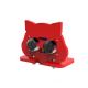 Red Electronic Components Ultrasonic Sensor Mounting Bracket Holder With Screws