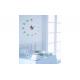 2012 New Design Grass Vinyl Wall Decoration Sticker Clock 10A008