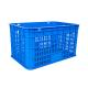 Solid Box High Pressure Plastic Basket Crate Tray Pallet Box Food Grade Plastic Crates 520 x 360 x305