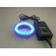 Led ring light  Blue color LED Brightness Adjustable Ring Light Illuminator lamp for Stereo Zoom Microscop