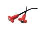 Red Copper Material RS232 7 Pin Mini DIN Molded Communication Cable Ul Approved
