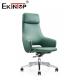 Premium Leather Office Chair With Metal Chrome Base 5 Years Warranty