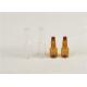 Perfume Fragrance PET Plastic Spray Bottles Amber / Transparent Color 50Ml