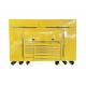 Heavy Duty Workshop Metal Mobile Tool Cart with Drawer and Stainless Steel Handles