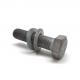 Grade 4.8 6.8 8.8 M12 M16 HDG Power Hex Head Bolt With Washers And Full Thread