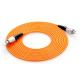 Orange Cable 3.0mm SC Simplex Multimode Patch Cord 3M