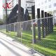 Professional Temporary Chain Link Fence Panels For Sports Field / Construction Site