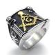 Tagor Jewelry Super Fashion 316L Stainless Steel Casting Ring PXR245