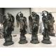 Four Seasons Angel Bronze Statues Garden Metal Sculptures Life Size