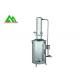 Stainless Steel Electrothermal Water Distiller For Hosipital / Lab Corrosion Resistance