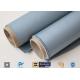Gray Color Silicone Coated Fiberglass Fabric 1150g High Intensity Satin Weave