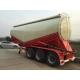 Dongfeng 40m3 Bulk Cement Tanker Trailer , Cement Carrier Truck ISO Approved