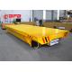 Industrial Motorized Rail Guided Transfer Cart Battery Powered