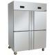 Four Doors Stainless Steel Upright Commercial Freezer Kitchen 900L 32 Cu Ft