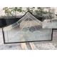 Float Tempered Decorative Panel Glass For Architectural Door Flat Edge