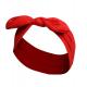 Black Green Red Bow Headband Children Hair Accessory Logo Customized
