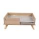Custom Indoor Large Wooden Pet Bed For Cat Dog