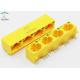 R/A 1x4 Ports Right Angle RJ45 Connector MJ5688L-Y014-BRNL2 125VAC