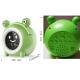 Green Frog Kids Alarm Clock 14.5*8.6*13CM wake up light ABS Material