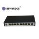 RJ45 Port 100M Industrial Ethernet Switch/8 PoE port industrial network switch
