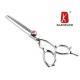 Butterfly Hollow-ground Handle SUS440C Japanese Stainless Steel Hair Thinning Scissors