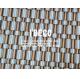 Opaque Architectural Wire Mesh Fabric, Channel Mesh Decorative Woven Metal, Elevator Cab Interior Wall Cladding