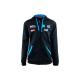 Support 7 Days Sample Order Lead Time Black Custom Racing Hoodie Jacket with Leather