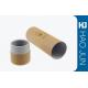 Brown Kraft Cardboard Cylinder Tubes For Glass Bottle Shipping , Eco Friendly