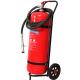 Wheeled Trolley Type ABC Dry Powder Fire Extinguisher 50KG Smooth Surface Light