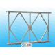 Compact 200 Bailey Truss Bridge Span Up 60.96 Meters Easy Install Anti Skid Surface