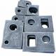 Heavy Duty Machine Components CNC Cutting Service For Mechanical Component