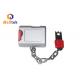 260mm Stainless Steel Chain Zinc Alloy Supermarket Trolley Coin Lock