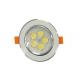 Warm White Led Recessed Ceiling Lights 30 / 60 / 90 Degree For Jewelry Store